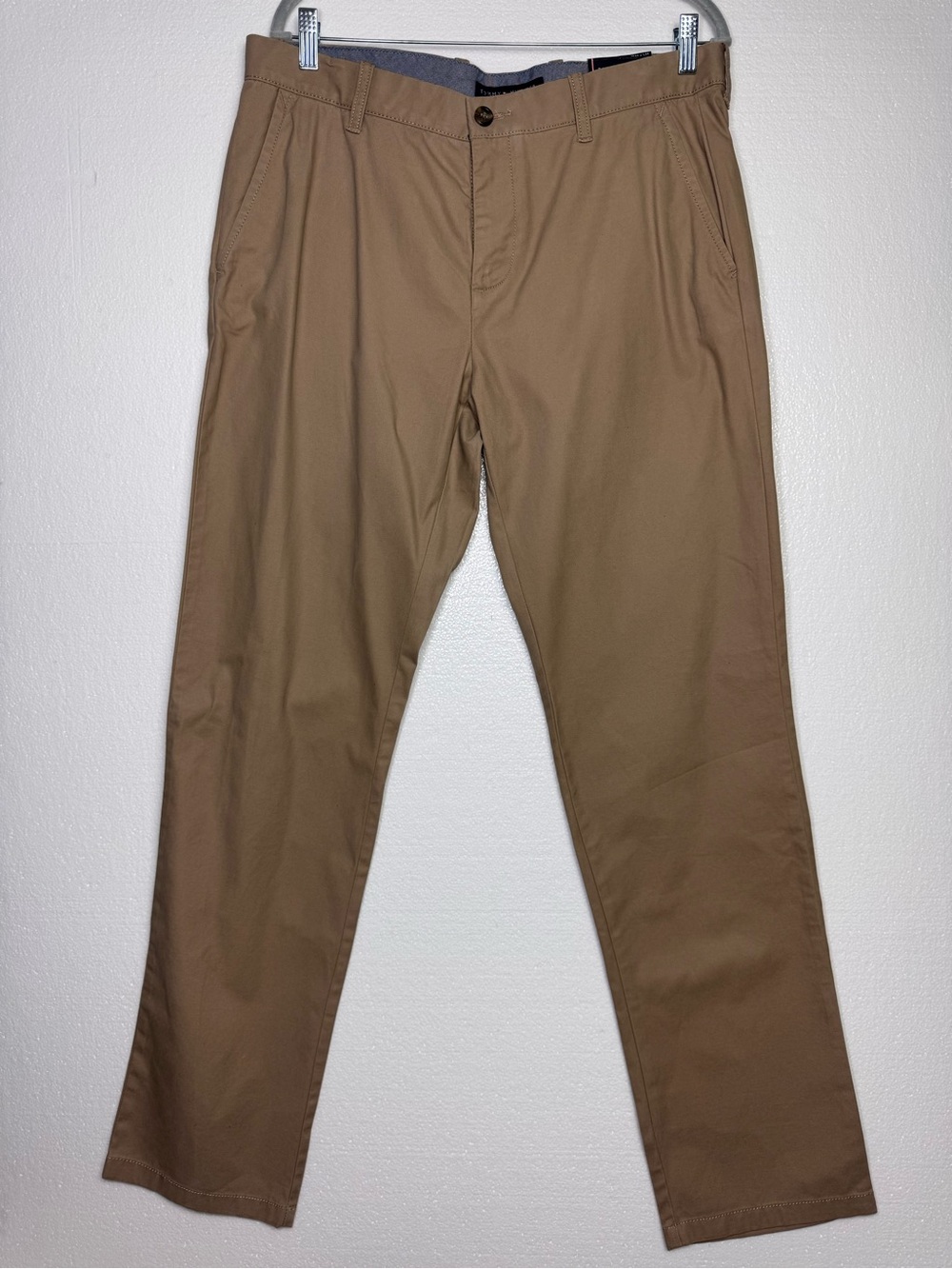 Tommy Hilfiger Tan Chino Pants Regular Rise Straight Leg 34x34 NWT